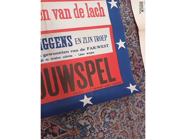 Lot 450 - circus affiches. 3 stuks - afbeelding 12 van  12