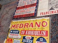 Lot 450 - circus affiches. 3 stuks