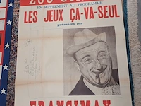 Lot 450 - circus affiches. 3 stuks - afbeelding 2 van  12