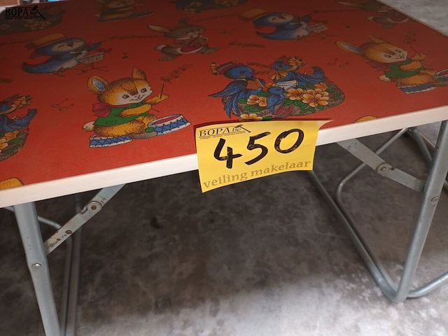 Lot 450 - kampeertafel met 2 stoeltjes - afbeelding 3 van  4