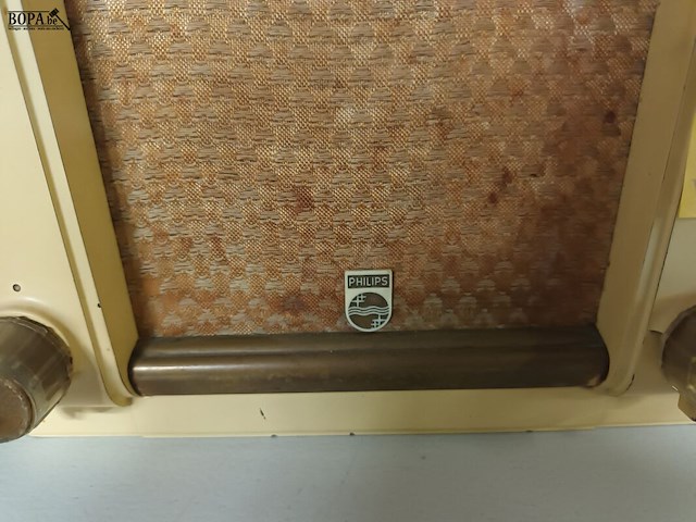 Lot 451 - antiek radio philips - afbeelding 2 van  4