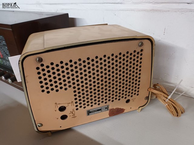 Lot 451 - antiek radio philips - afbeelding 3 van  4