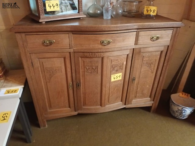 Lot 451 - antieke kast - afbeelding 1 van  3