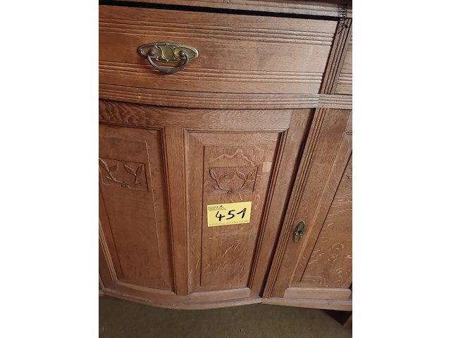 Lot 451 - antieke kast - afbeelding 3 van  3