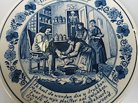 Lot 451 - sierborden delft. 2 stuks - afbeelding 3 van  5