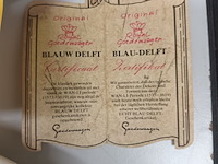 Lot 451 - sierborden delft. 2 stuks - afbeelding 4 van  5