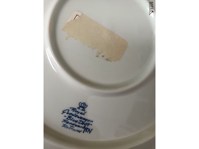 Lot 451 - sierborden delft. 2 stuks - afbeelding 5 van  5