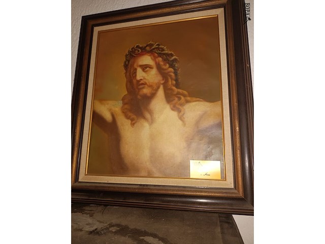 Lot 452 - kader jezus - afbeelding 1 van  3