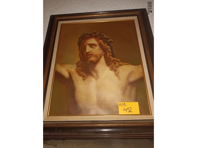 Lot 452 - kader jezus - afbeelding 3 van  3