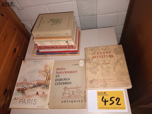 Lot 452 - oude boeken. 14 stuks - afbeelding 1 van  3