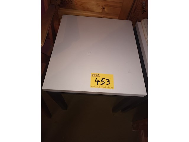 Lot 453 - bijzettafeltjes. 2 stuks - afbeelding 3 van  3