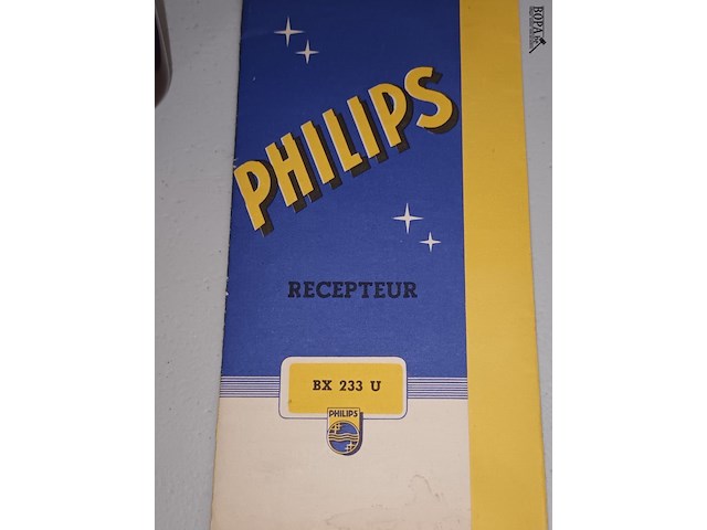 Lot 453 - radio bakeliet philips - afbeelding 4 van  4