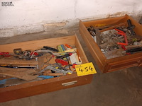 Lot 454 - gereedschap. 2 bakken - afbeelding 1 van  3