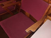Lot 454 - vintage stoelen. 4 stuks - afbeelding 4 van  6