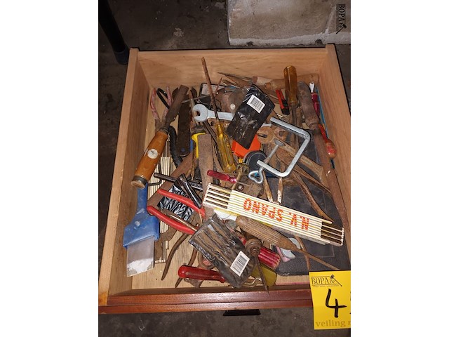 Lot 456 - gereedschap. 1 bak - afbeelding 3 van  3