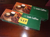 Lot 457 - glazen irish coffee - afbeelding 1 van  3