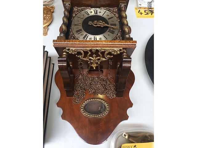 Lot 458 - antieke klok - afbeelding 3 van  4