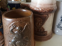 Lot 46 - bierpotten en kruiken. 20 stuks - afbeelding 2 van  4