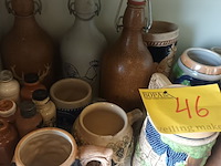 Lot 46 - bierpotten en kruiken. 20 stuks - afbeelding 4 van  4