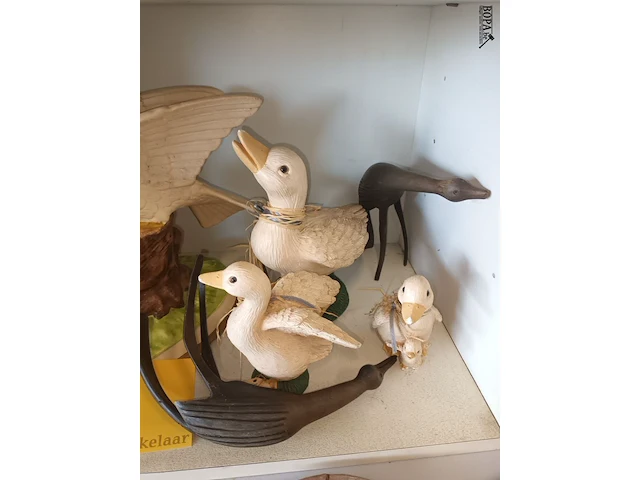 Lot 46 - decoratie dieren. 7 stuks - afbeelding 2 van  4
