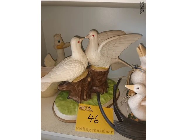 Lot 46 - decoratie dieren. 7 stuks - afbeelding 3 van  4
