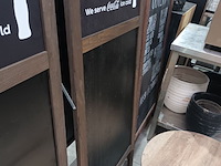 Lot 46 - dubbelzijdig stoepbord - afbeelding 3 van  3