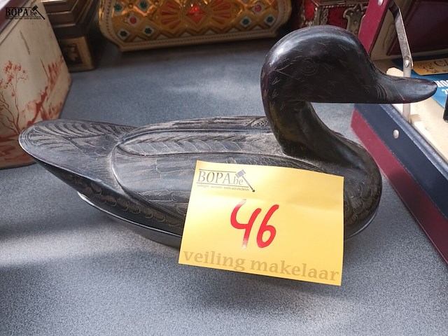 Lot 46 - eenden. 2 stuks - afbeelding 3 van  4