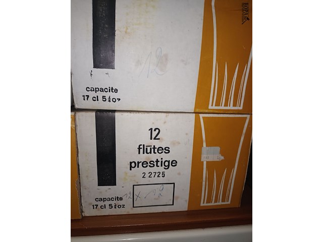 Lot 46 - glazen luminarc - afbeelding 3 van  3