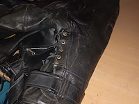 Lot 46 - lederen gilet en motorvest - afbeelding 4 van  5