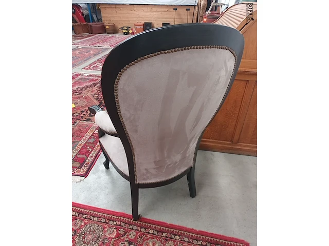 Lot 460 - antieke zetel - afbeelding 3 van  4
