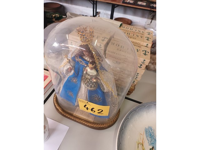 Lot 462 - glazen globe met maria - afbeelding 3 van  3