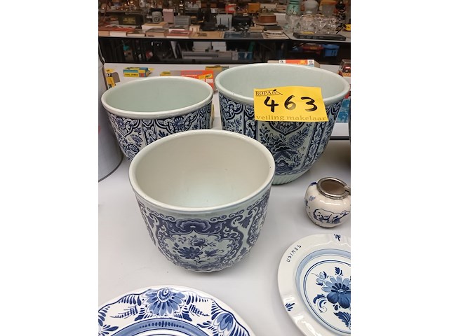 Lot 463 - delft. 10 stuks - afbeelding 2 van  6