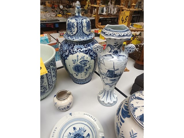 Lot 463 - delft. 10 stuks - afbeelding 3 van  6
