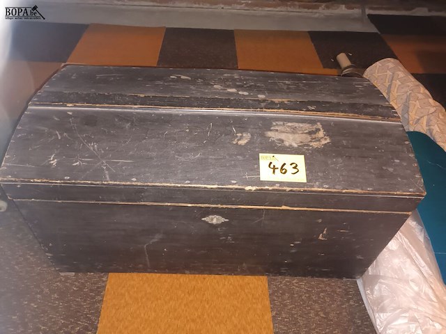 Lot 463 - zwarte koffer - afbeelding 1 van  3