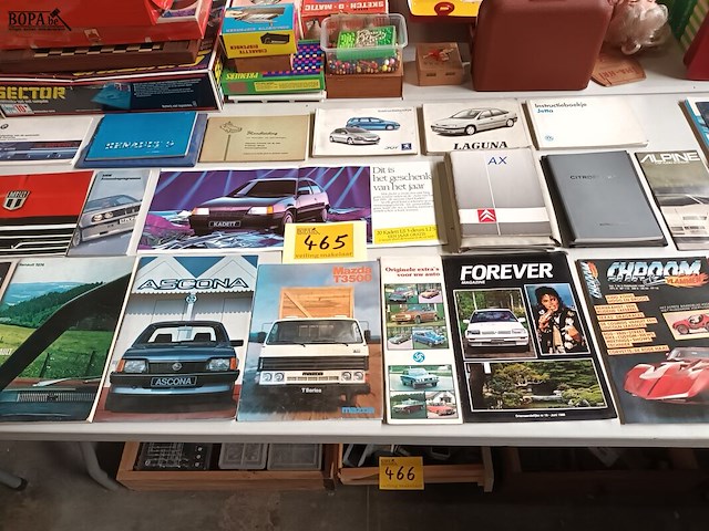 Lot 465 - autoboekjes. 25 stuks - afbeelding 1 van  4