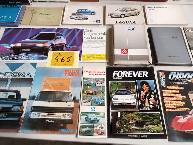 Lot 465 - autoboekjes. 25 stuks - afbeelding 3 van  4