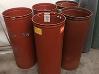 Lot 465 - industriële tonnen. 5 stuks