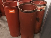 Lot 465 - industriële tonnen. 5 stuks - afbeelding 2 van  3
