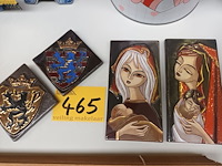 Lot 465 - keramiek tabletten. 4 stuks - afbeelding 1 van  4
