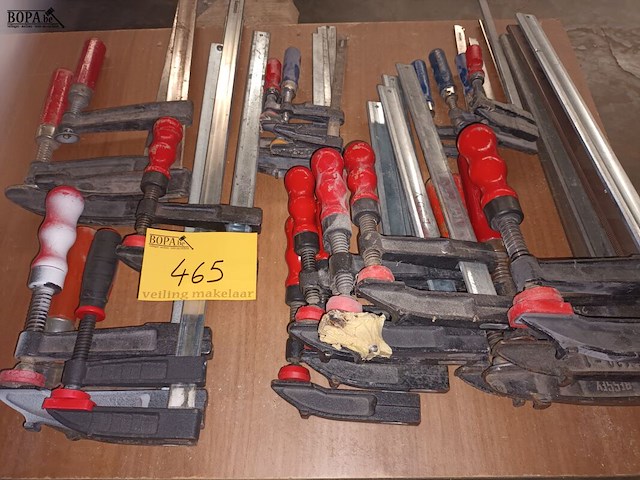 Lot 465 - lijmklemmen. 24 stuks - afbeelding 1 van  4