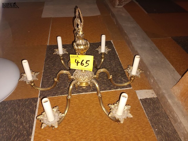 Lot 465 - luster in koper - afbeelding 1 van  3