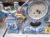 Lot 467 - klokstel delft - afbeelding 3 van  5