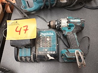 Lot 47 - accu schroefboormachine makita - afbeelding 1 van  4