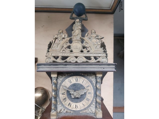 Lot 47 - antieke wandklokken, 2 stuks - afbeelding 2 van  5