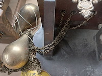 Lot 47 - antieke wandklokken, 2 stuks - afbeelding 4 van  5