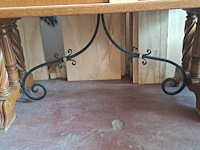Lot 47 - antieken belgische barkast in massief eikenhout - afbeelding 3 van  5