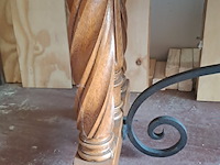 Lot 47 - antieken belgische barkast in massief eikenhout - afbeelding 5 van  5