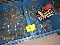 Lot 47 - diverse glazen - afbeelding 1 van  6