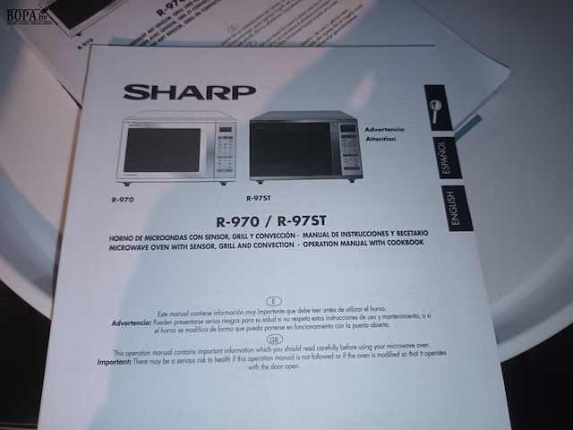 Lot 47 - microgolfoven sharp - afbeelding 3 van  5