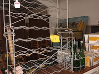 Lot 47 - tomado wijnrek en flessendrager - afbeelding 1 van  4